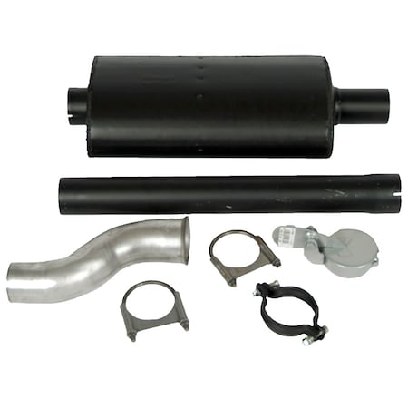 Aftermarket Underhood Muffler Conversion Kit Fits John Deere 2840 2940 2950 2955 3055 3150 MUJ20-0001